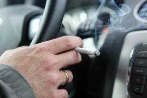 ban on smoking with child in car